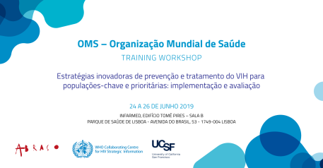 Training Workshop  com o tema  Innovative HIV Prevention and Treatment Strategies for Key and Priority Populations: Implementation and Evaluation