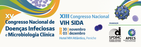 Inscrição para o XIII Congresso Nacional VIH/SIDA e XV Congresso de Doenças Infeciosas e Microbiologia Clínica